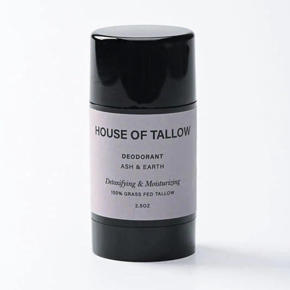 House of Tallow Ash & Earth 100% Grass Fed Tallow Natural Moisturizing Deodorant